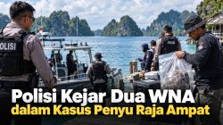 Polisi Kejar Dua WNA dalam Kasus Penyu Raja Ampat
