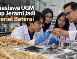 Mahasiswa UGM Sulap Jerami Jadi Material Baterai