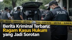 Berita Kriminal Terbaru: Ragam Kasus Hukum yang Jadi Sorotan