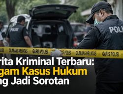 Berita Kriminal Terbaru: Ragam Kasus Hukum yang Jadi Sorotan