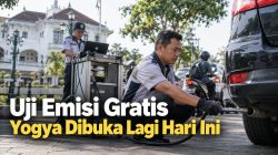 Uji Emisi Gratis Yogya Dibuka Lagi Hari Ini