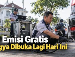 Uji Emisi Gratis Yogya Dibuka Lagi Hari Ini