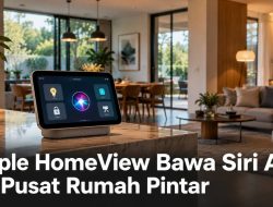 Apple HomeView Bawa Siri AI ke Pusat Rumah Pintar