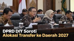 DPRD DIY Soroti Alokasi Transfer ke Daerah 2027