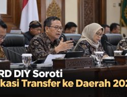 DPRD DIY Soroti Alokasi Transfer ke Daerah 2027