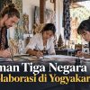 Seniman Tiga Negara Berkolaborasi di Yogyakarta