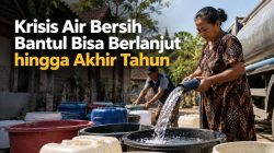 Krisis Air Bersih Bantul Bisa Berlanjut hingga Akhir Tahun